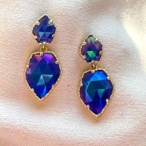 Kendra Scott EUC Cobalt Iri Quincy